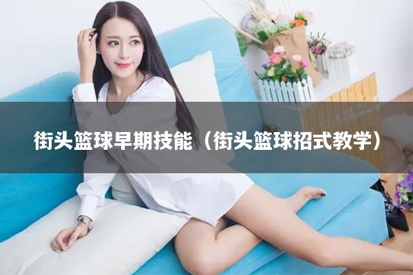 街头篮球早期技能(街头篮球招式教学)